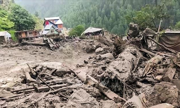 Ít nhất 34 người thiệt mạng do lũ quét ở Kashmir, Ấn Độ