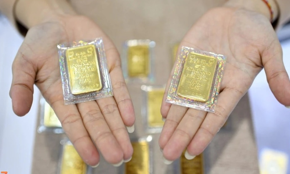 Giá vàng lao dốc