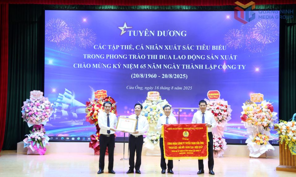 Công ty Tuyển than Cửa Ông kỷ niệm 65 năm thành lập