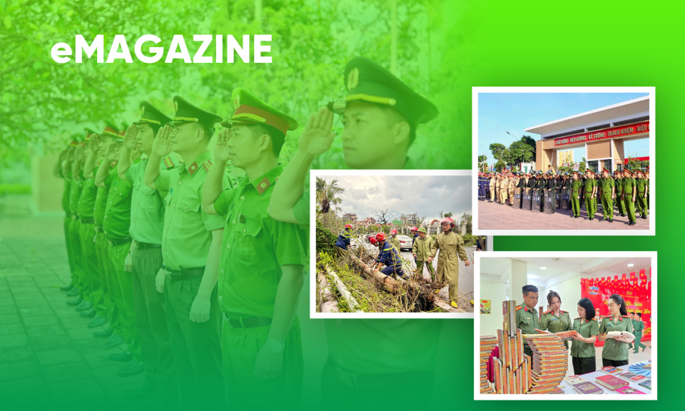 Công an Quảng Ninh 80 năm đồng hành cùng sự phát triển Vùng mỏ