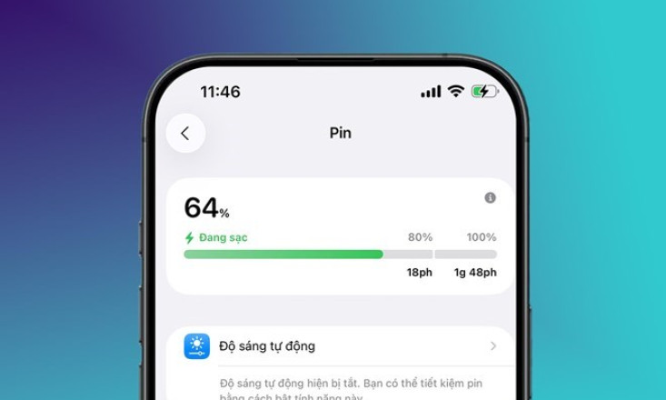 iOS 26 bổ sung tính năng tiết kiệm pin thông minh cho iPhone