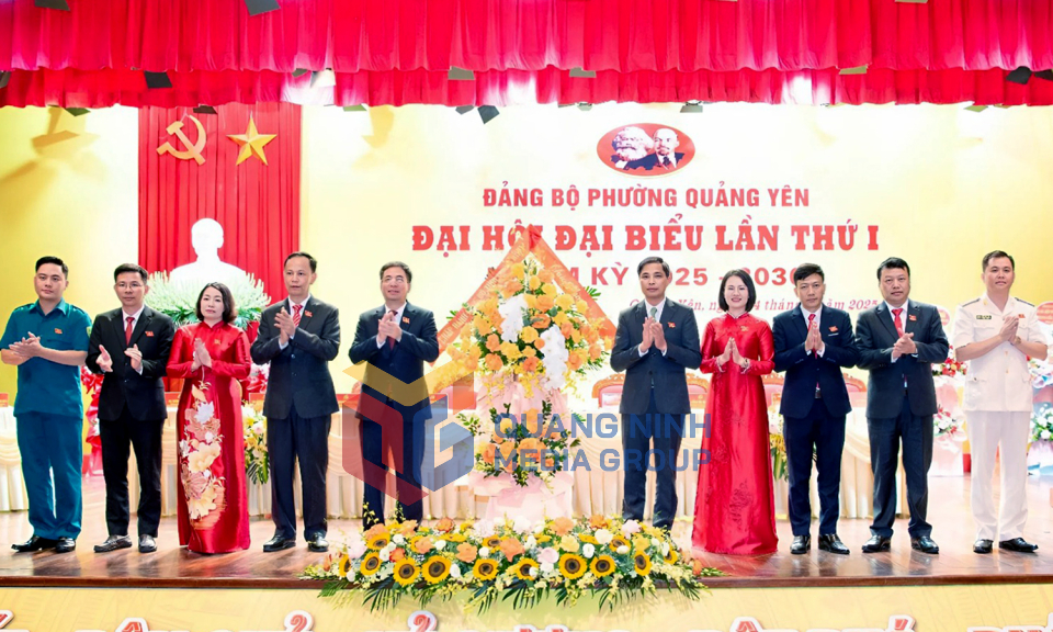 Đại hội đại biểu Đảng bộ phường Quảng Yên lần thứ I, nhiệm kỳ 2025-2030, tháng 8-2025