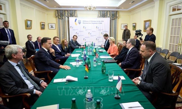 Mỹ và châu Âu phối hợp xây dựng đề xuất bảo đảm an ninh cho Ukraine