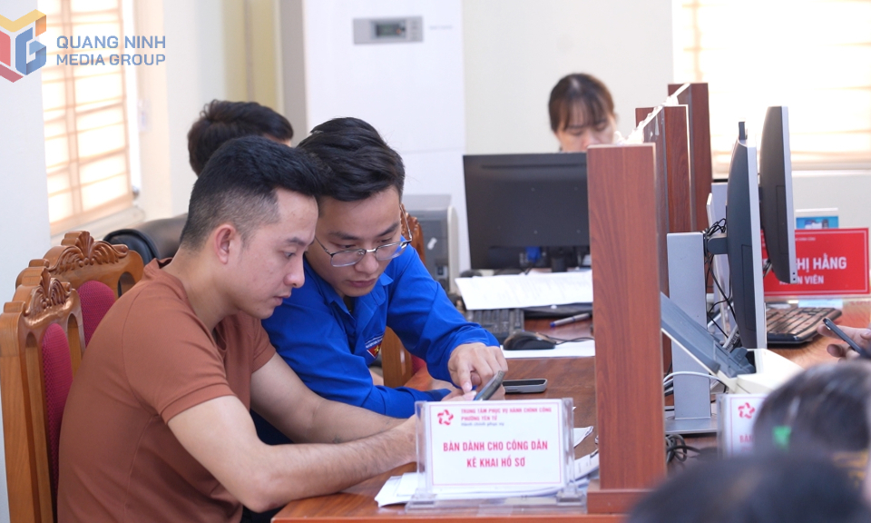 Cải cách hành chính ở phường Yên Tử