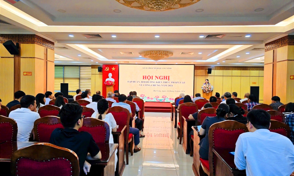 Nâng cao hiệu quả công tác bổ trợ, hành chính tư pháp