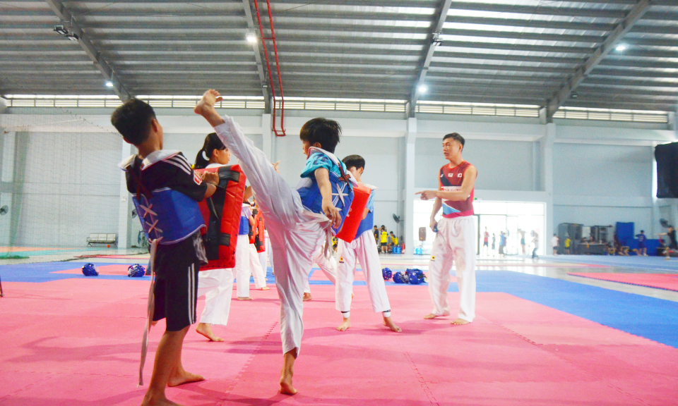Ươm mầm, phát triển tài năng Taekwondo