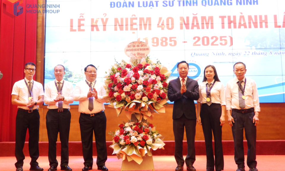 Lễ kỷ niệm 40 năm thành lập Đoàn Luật sư tỉnh Quảng Ninh (1985-2025)