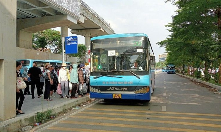 Hà Nội miễn phí xe buýt và tàu điện dịp kỷ niệm 80 năm Quốc khánh 2/9
