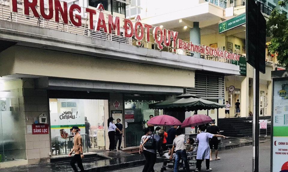 Bộ Y tế yêu cầu trực cấp cứu 24/24h, không để gián đoạn điều trị trong bão số 5