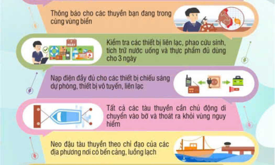Hướng dẫn kỹ năng ứng phó với bão và mưa lũ sau bão