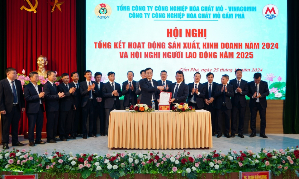 Công ty Công nghiệp Hóa chất mỏ Cẩm Phả: Phát huy dân chủ cơ sở, lắng nghe tiếng nói của công nhân, người lao động