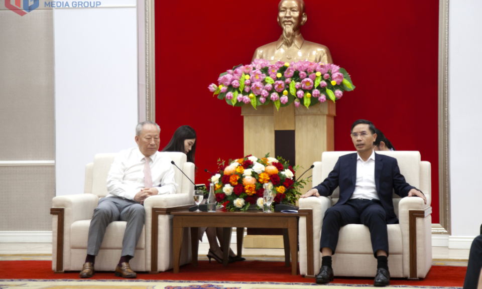 Chủ tịch UBND tỉnh Quảng Ninh tiếp Tập đoàn xây dựng Thái Bình Dương