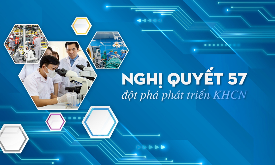 Nghị quyết 57- Đột phá phát triển Khoa học Công nghệ