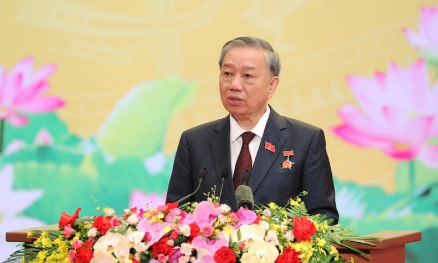 Phát biểu của Tổng Bí thư Tô lâm tại cuộc gặp mặt các thế hệ Đại biểu Quốc hội