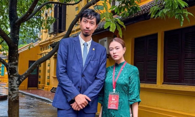 Hình ảnh Đen Vâu bên Hoàng Thùy Linh gây chú ý