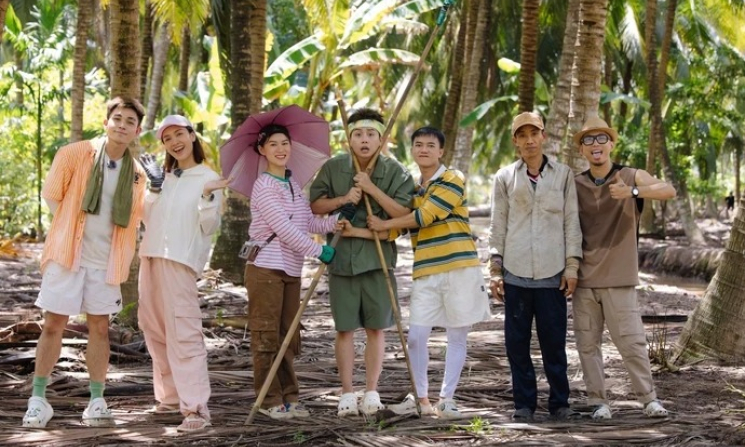 Gia đình Haha chơi game show mà cứ tưởng là người nhà
