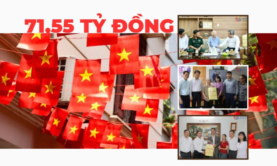 71,55 tỷ đồng - là tổng kinh phí tặng quà nhân kỷ niệm Quốc khánh 2/9 của tỉnh