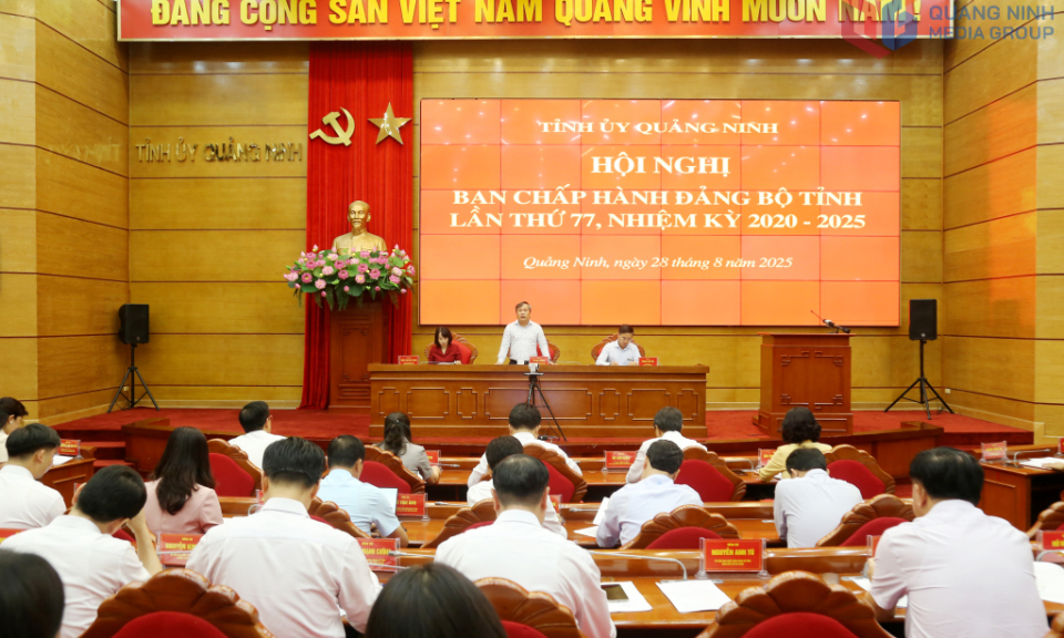 Ban Chấp hành Đảng bộ tỉnh cho ý kiến về công tác chuẩn bị Đại hội đại biểu Đảng bộ tỉnh lần thứ XVI