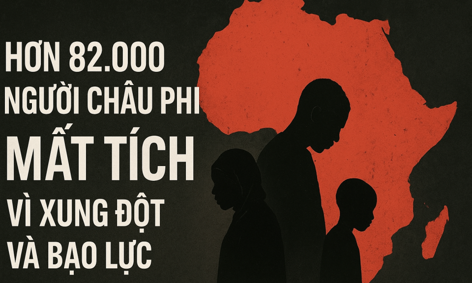 Hơn 82.000 người châu Phi mất tích vì xung đột và bạo lực
