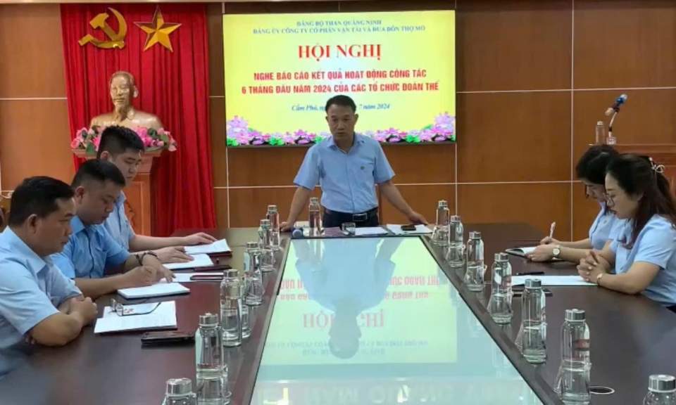 Đảng ủy Công ty CP Vận tải và Đưa đón Thợ mỏ: Xây dựng tổ chức đảng mạnh, doanh nghiệp phát triển vững