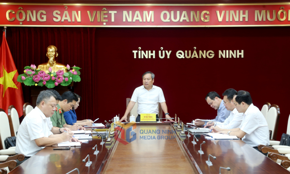 Họp Thường trực Ban Chỉ đạo phòng, chống tham nhũng, lãng phí, tiêu cực tỉnh