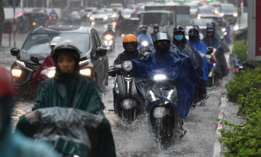 Thời tiết ngày 30/8: Nhiều nơi trên cả nước mưa to