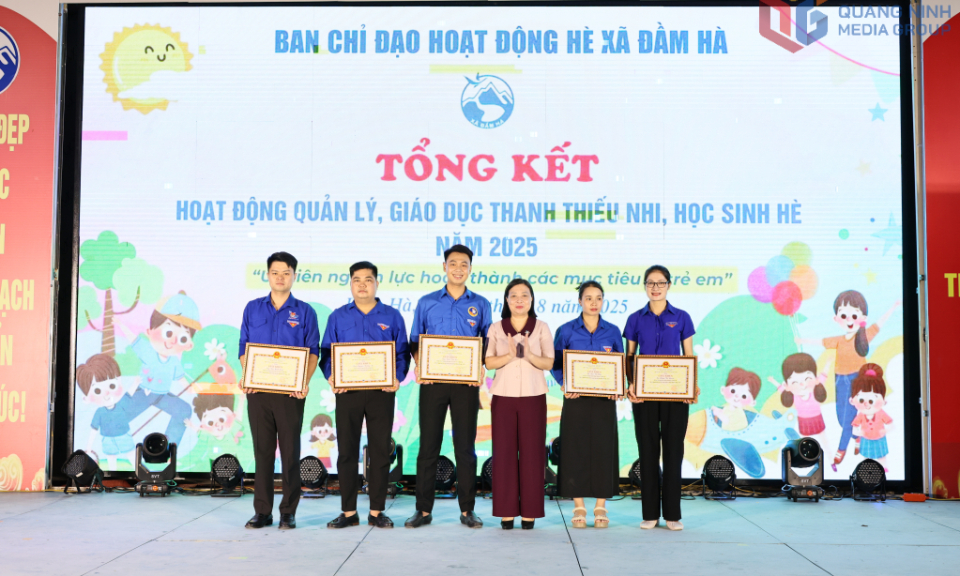 Xã Đầm Hà tổ chức kỷ niệm 80 năm Quốc khánh 2/9