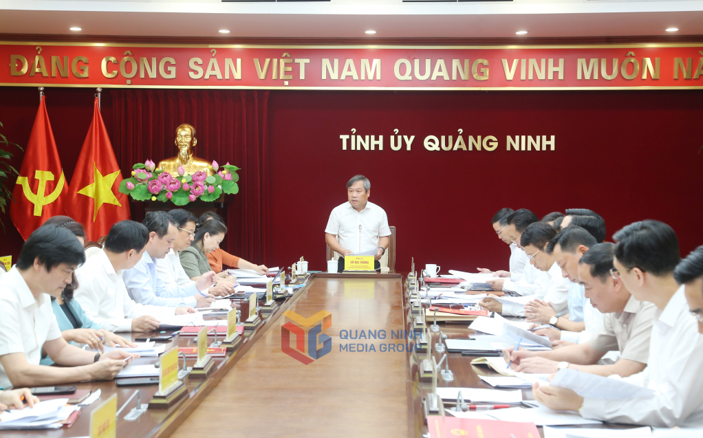 Hội nghị Ban Thường vụ Tỉnh ủy.