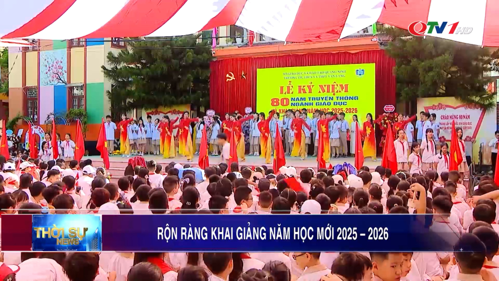Rộn ràng khai giảng năm học mới 2025 - 2026