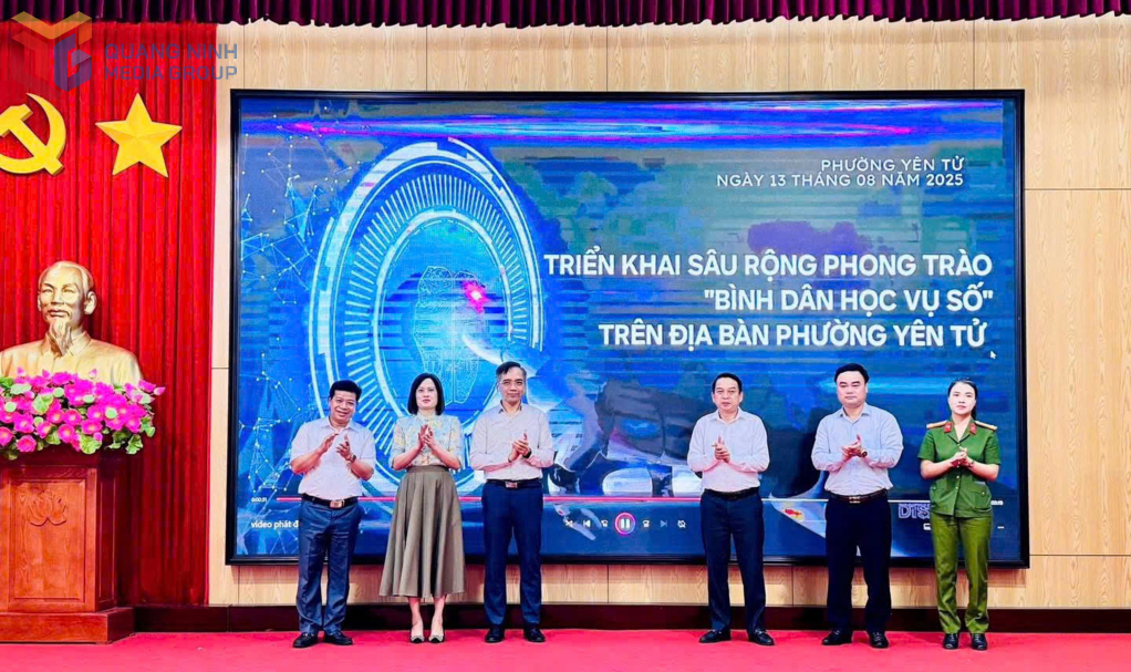 Phường Yên Tử phát động phong trào “Bình dân học vụ số”.