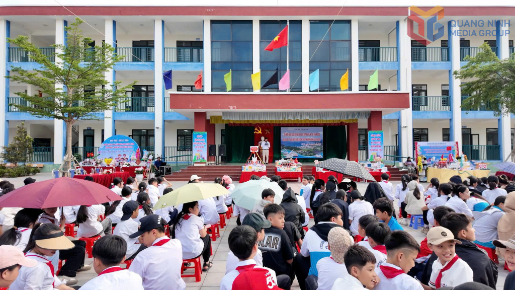 Khai giảng năm học mới 2025-2026 tại trường Tiểu học Cô Tô