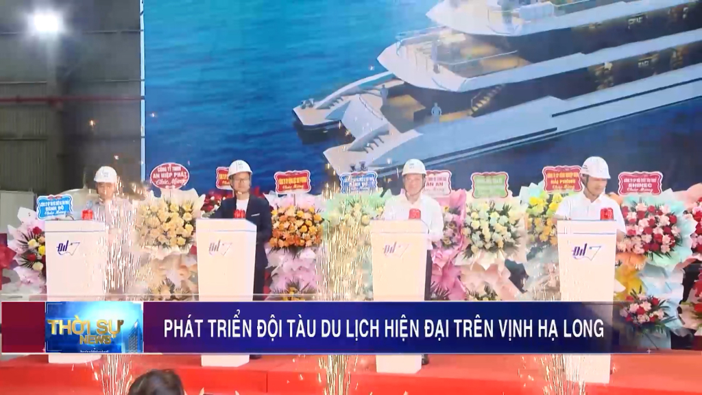 Phát triển đội tàu du lịch hiện đại trên vịnh Hạ Long