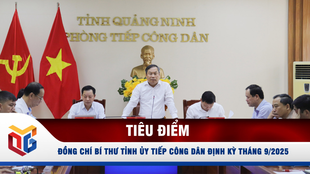 Đồng chí Bí thư Tỉnh ủy tiếp công dân định kỳ tháng 9/2025