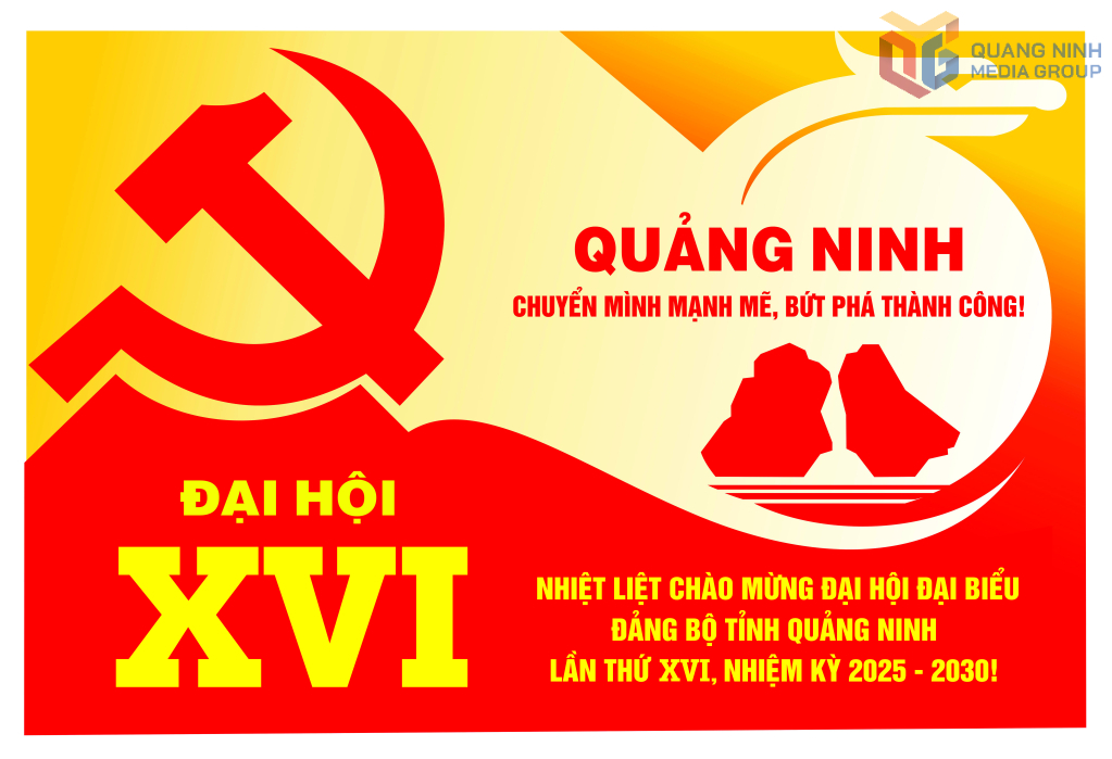 Một bức tranh cổ động được trưng bày tại triển lãm.