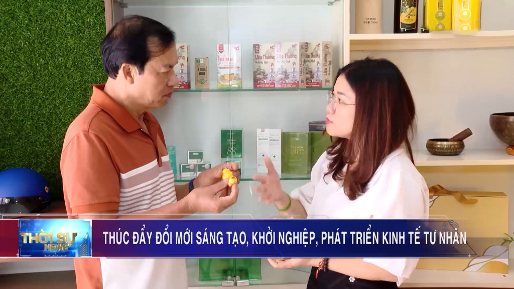Thúc đẩy đổi mới sáng tạo, khởi nghiệp, phát triển kinh tế tư nhân