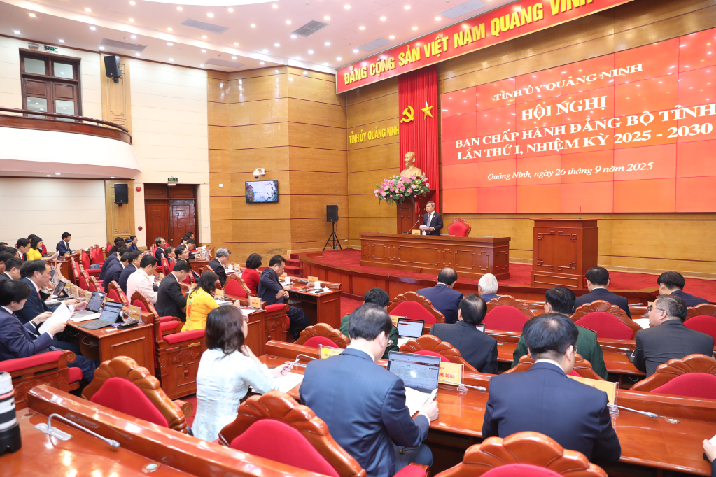 Ban Chấp hành Đảng bộ tỉnh khóa XVI, nhiệm kỳ 2025 - 2030 tổ chức hội nghị lần thứ nhất. 