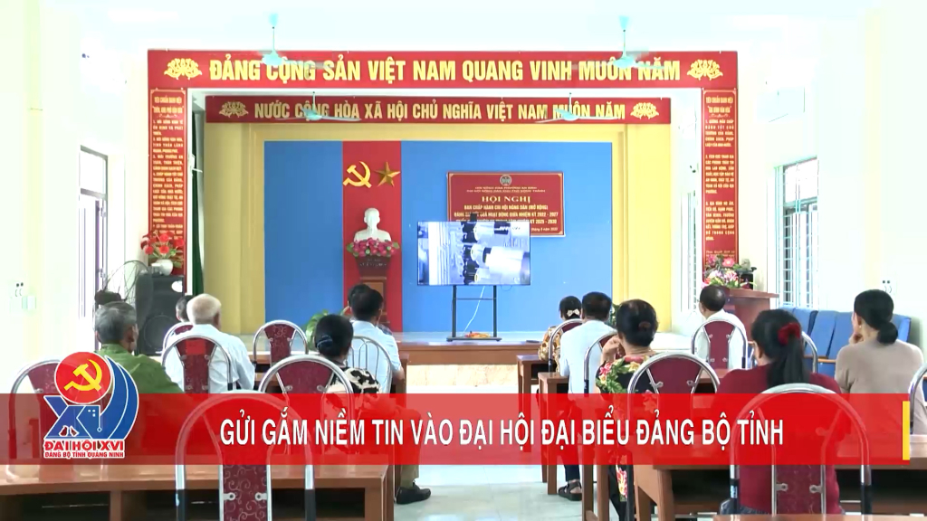 Gửi gắm niềm tin vào Đại hội đại biểu Đảng bộ tỉnh