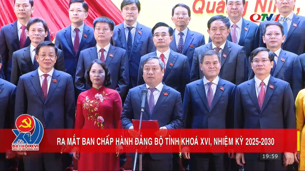Ra mắt Ban Chấp hành Đảng bộ tỉnh khóa XVI, nhiệm kỳ 2025-2030