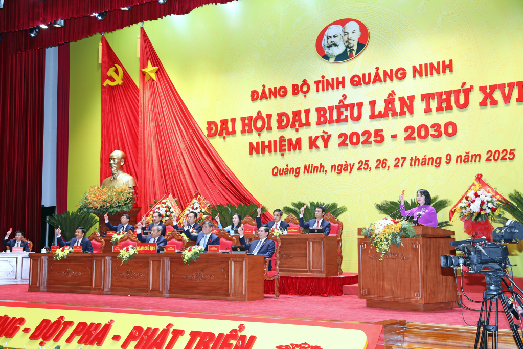 Bế mạc Đại hội đại biểu Đảng bộ tỉnh lần thứ XVI nhiệm kỳ 2025-2030 