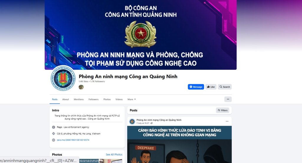 Ảnh với chú thích