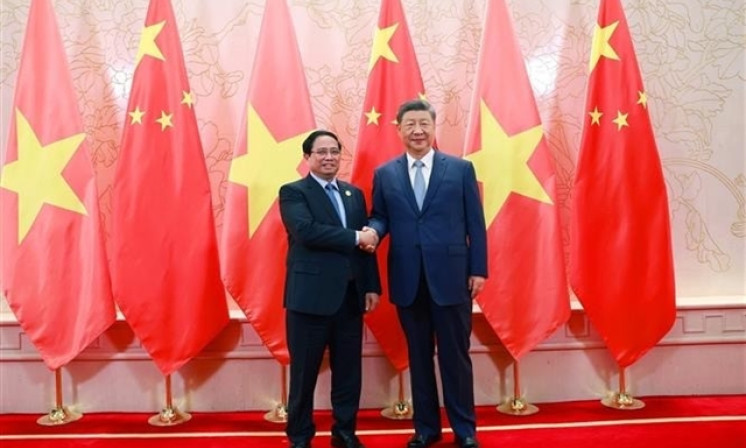 Vietnamese Prime Minister meets with top Chinese leader in Tianjin
