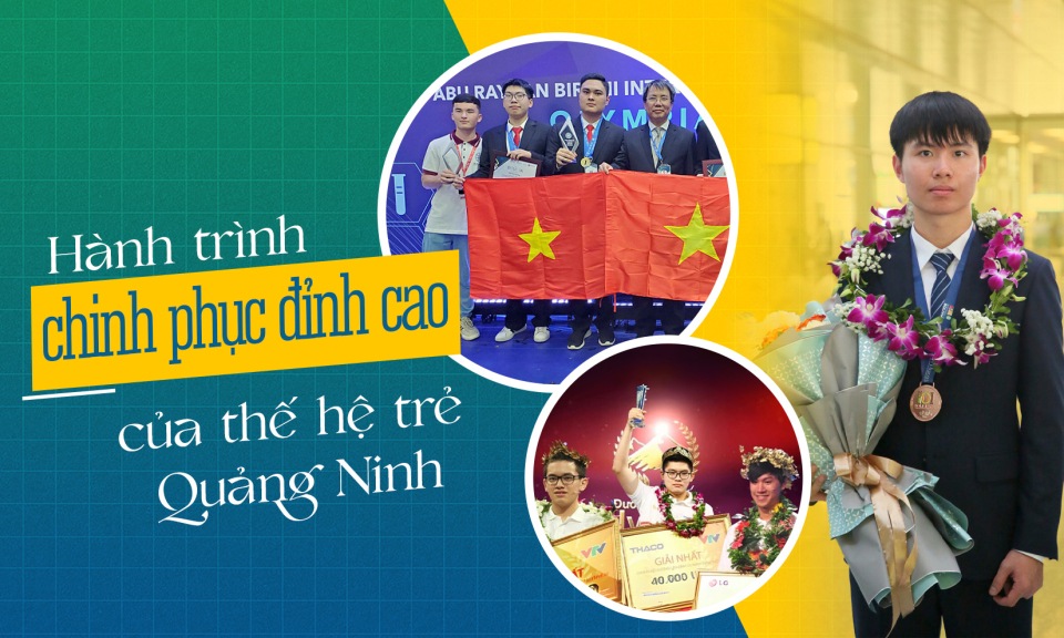 Hành trình chinh phục đỉnh cao tri thức của thế hệ trẻ Quảng Ninh