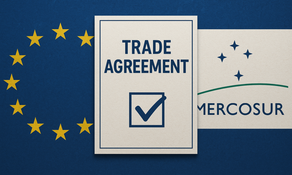 Ủy ban châu Âu phê chuẩn Hiệp định thương mại tự do EU–MERCOSUR