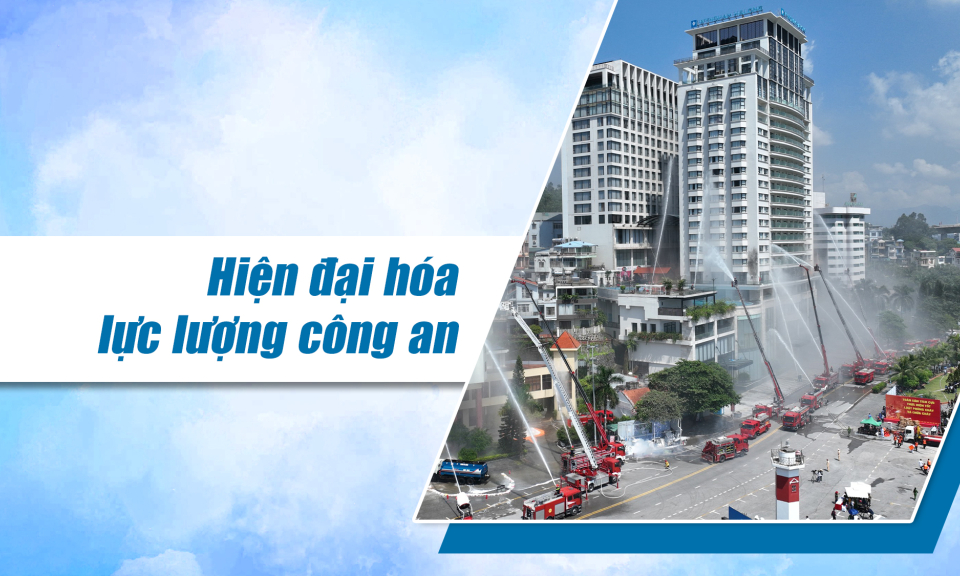 Hiện đại hóa lực lượng công an