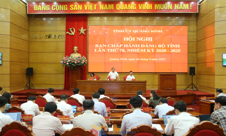 Hội nghị Ban Chấp hành Đảng bộ tỉnh lần thứ 78