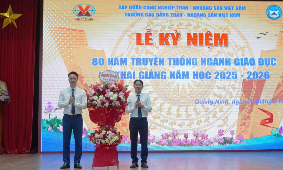 Trường Cao đẳng TKV khai giảng năm học 2025 - 2026