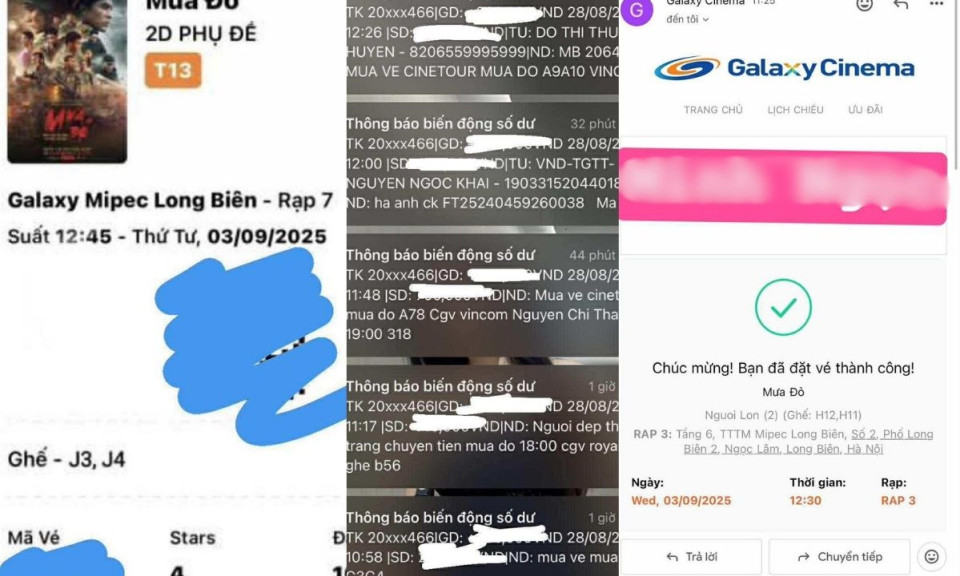 "Mưa đỏ" gây sốt phòng vé, đối tượng lợi dụng giăng bẫy lừa đảo