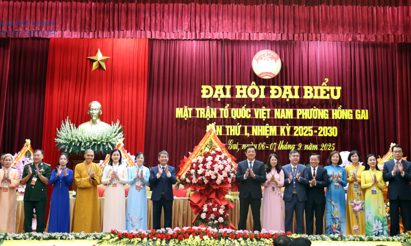 Đại hội Đại biểu MTTQ Việt Nam phường Hồng Gai, khoá I, nhiệm kỳ 2025-2030