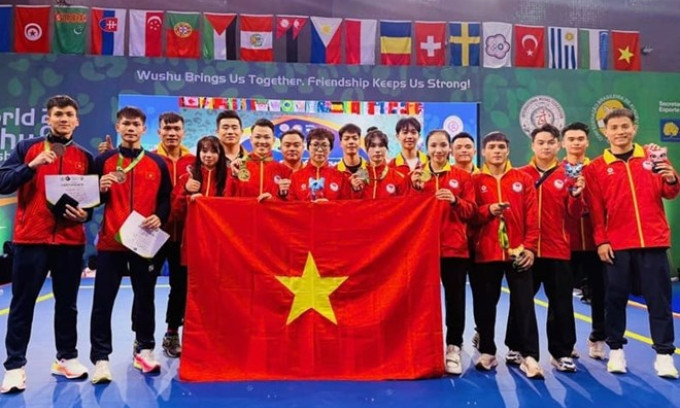 Đội wushu Việt Nam giành 1 huy chương bạc tại ngày cuối giải thế giới 2025
