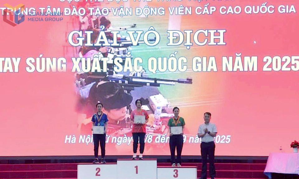 Giải Vô địch các tay súng xuất sắc quốc gia 2025: Quảng Ninh giành 1 HCV, 1 HCB